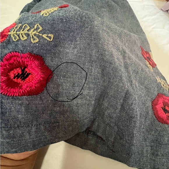 Floral Embroidered Kids Dress - Picture 6 of 6